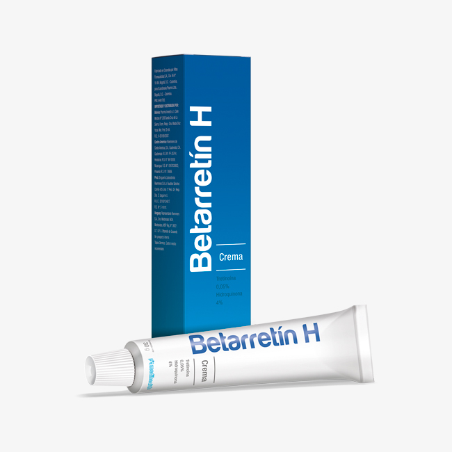 Betarretín H Crema 30g Despigmentante, Antiacné y Antienvejecimiento Cutáneo