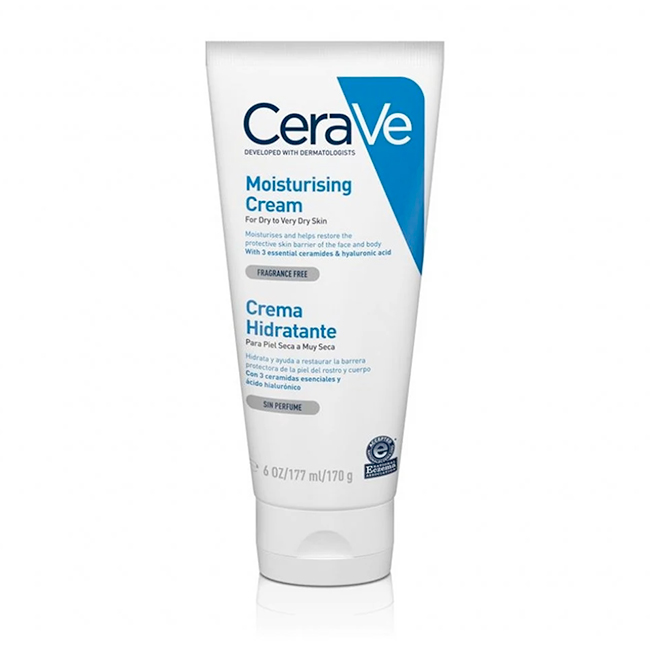 CeraVe Crema Hidratante para Piel Seca 170g