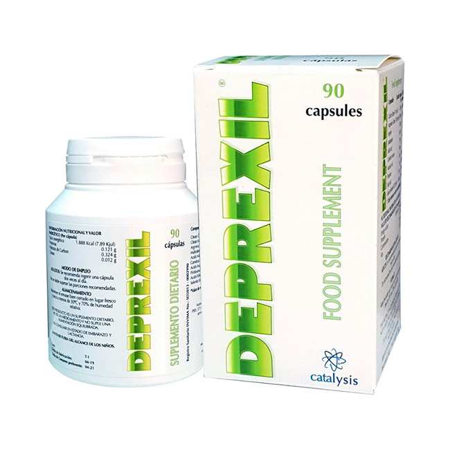 Deprexil 811,77mg Regula el Metabolismo Neuronal (Ginkgo)