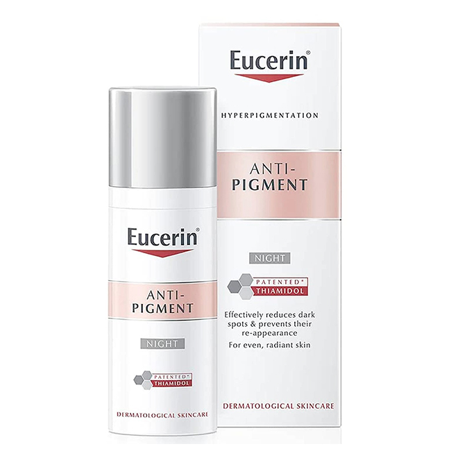 Eucerin Anti-pigmento crema facial de noche 50ml