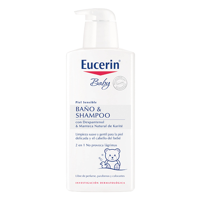 Eucerin Baby Baño y Shampoo 400ml