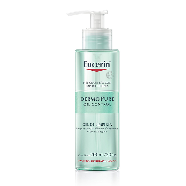 Eucerin Dermopure Oil Control gel limpiador facial 200ml