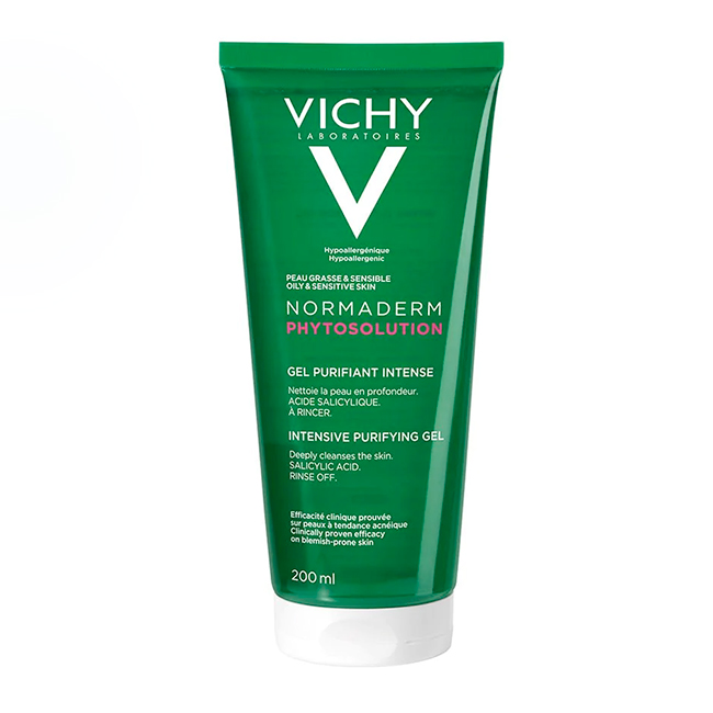 Normaderm Phytosolutionn Gel limpiador Purificante Intenso 200ml