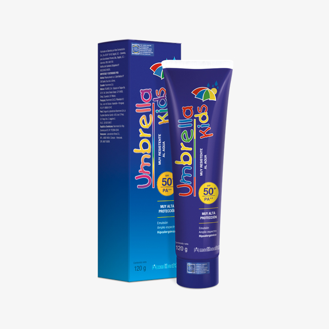 Umbrella Kids Emulsión SPF50+ 120g