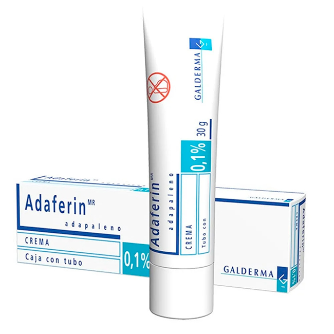 Adaferin Crema 0.1% Tratamiento Efectivo para el Acné Leve 30g