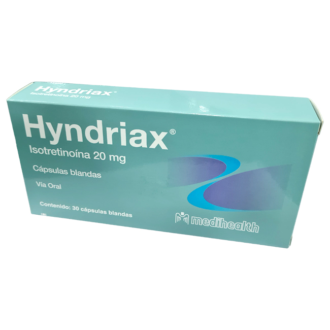 Hyndriax 20mg Tratamiento para formas graves de Acné