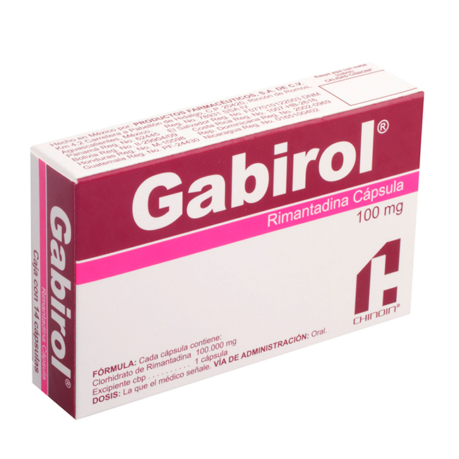 Gabirol 100mg Rimantadina Capsula