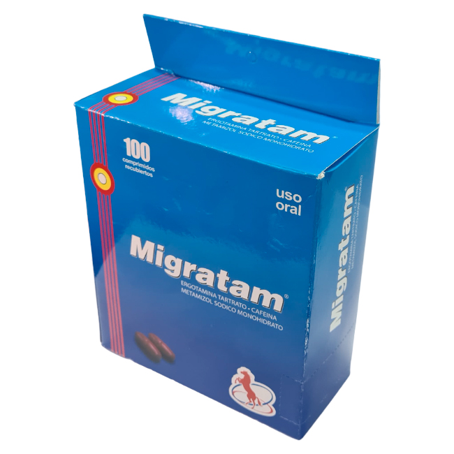 Migratam (Tratamiento Jaqueca, Migraña, Dolor de Cabeza)