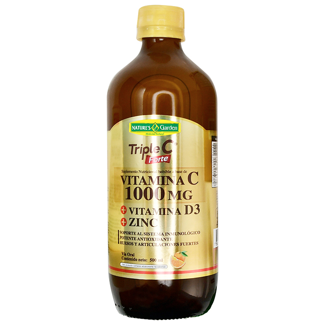 Triple C Forte 500ml - Fortalece tus Defensas