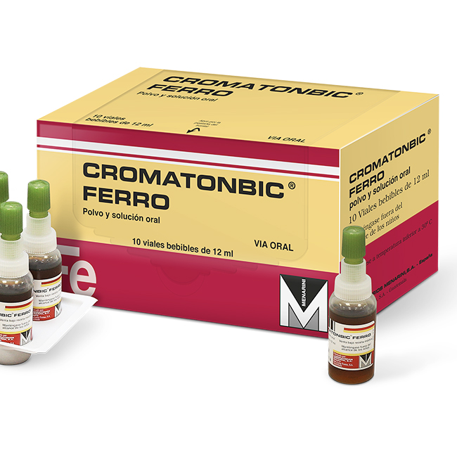 Cromatonbic Ferro Viales Bebibles Ampollas