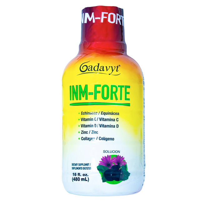 Gadavyt INM-Forte Vitaminas Minerales Colágeno 480ml
