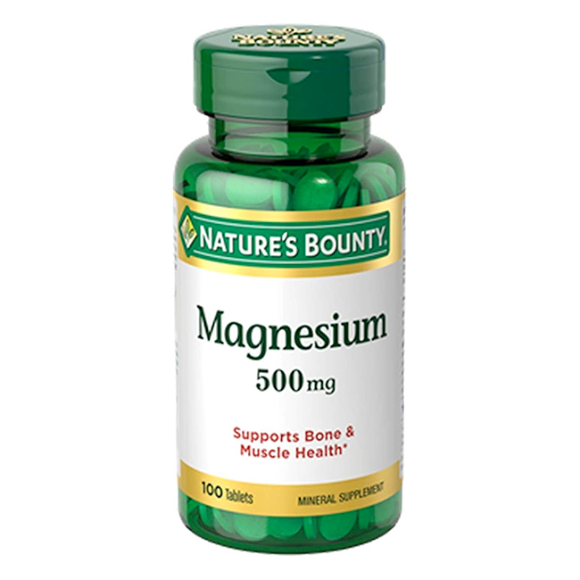 Nature's Bounty - Magnesium 500mg (Magnesio)