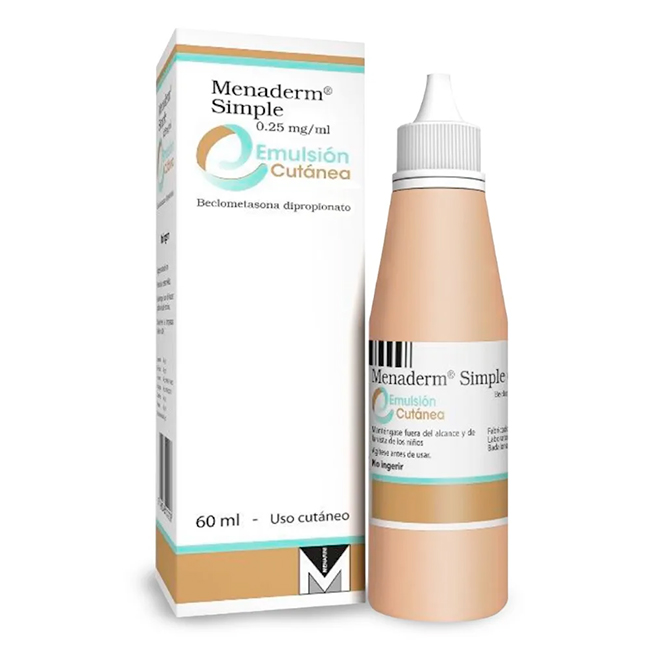 Menaderm Simple Emulsión Cutánea 60ml