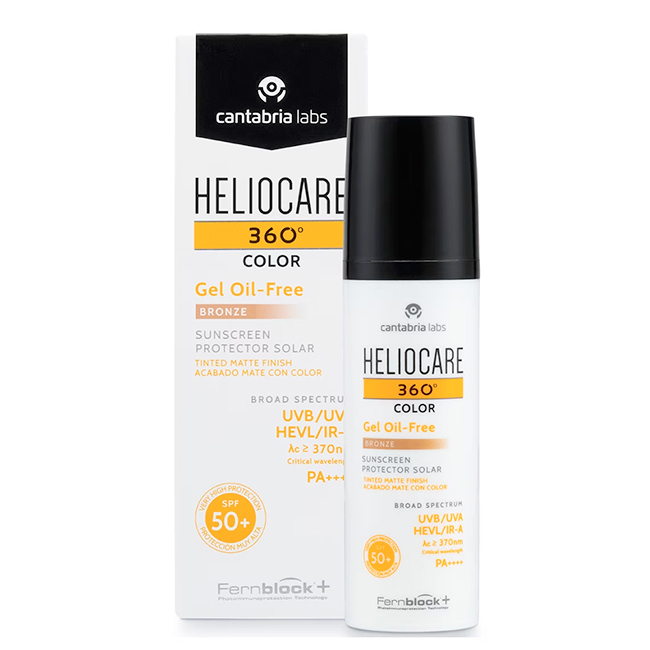 Heliocare 360°- Color Gel Oil-Free SPF 50+ (Protector Solar)