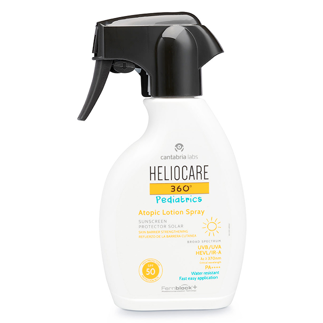 Heliocare 360º – Pediatrics Atopic Lotion Spray SPF 50 (Protector Solar Pediátrico)