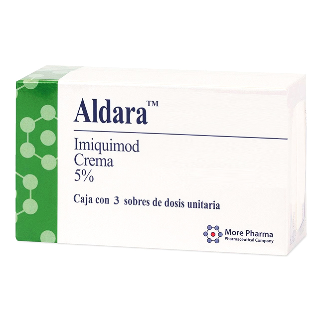 Aldara Imiquimod Crema 5% Tratamiento Verrugas Genitales