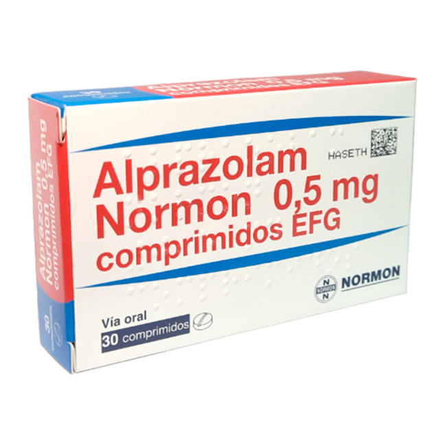 Alprazolam Normon 0.5mg