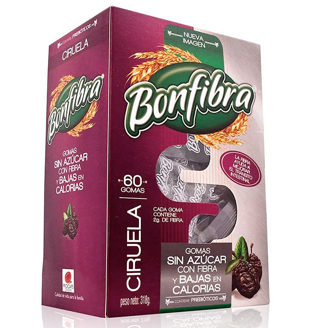 Bonfibra Caja 60 unidades (Gomas)