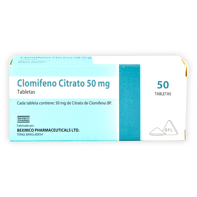 Clomifeno Citrato 50mg (Inducción de ovulación)