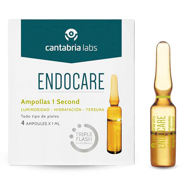 Endocare Essential - Ampollas 1 Second Flash (Efecto Piel Luminosa)