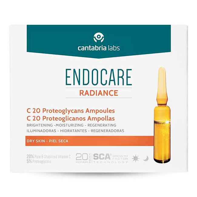 Endocare Radiance – C 20 Proteoglicanos Ampollas
