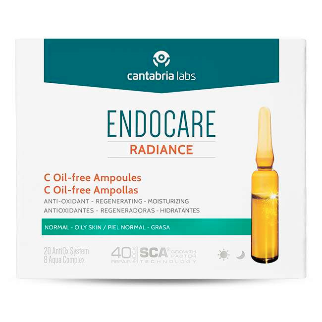 Endocare Radiance – C Oil-free Ampollas (Repara e Ilumina la Piel)