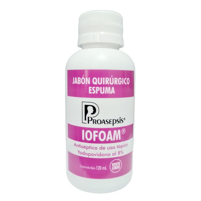 Iofoam 120ml Jabón Quirúrgico Espuma