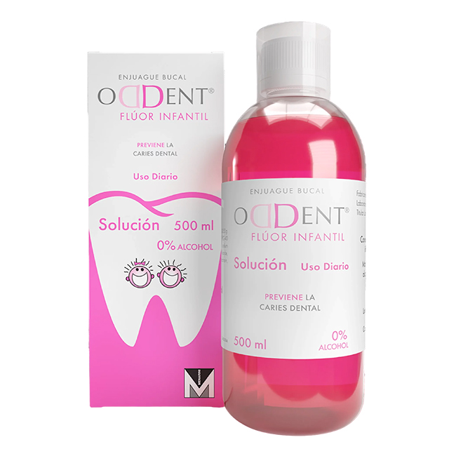 Oddent -  Enjuague Bucal (Flúor Infantil)