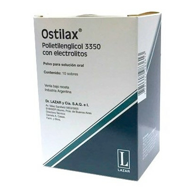 Ostilax Macrogol Polietilenglicol 3350 - Polvo para Solución Oral