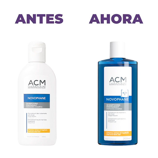ACM Novophane Champú Anticaída Fortalece el Cabello y Estimula el Crecimiento (200ml) - Imagen 2