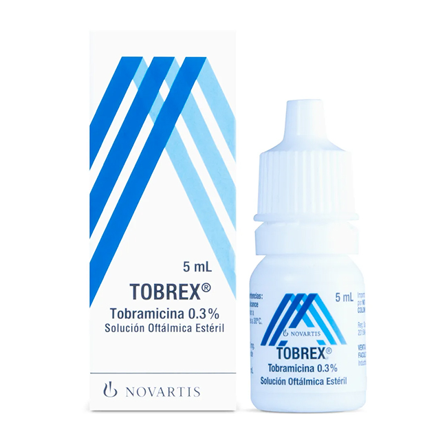 Tobrex Tobramicina - Oftálmico en Gotas 5ml