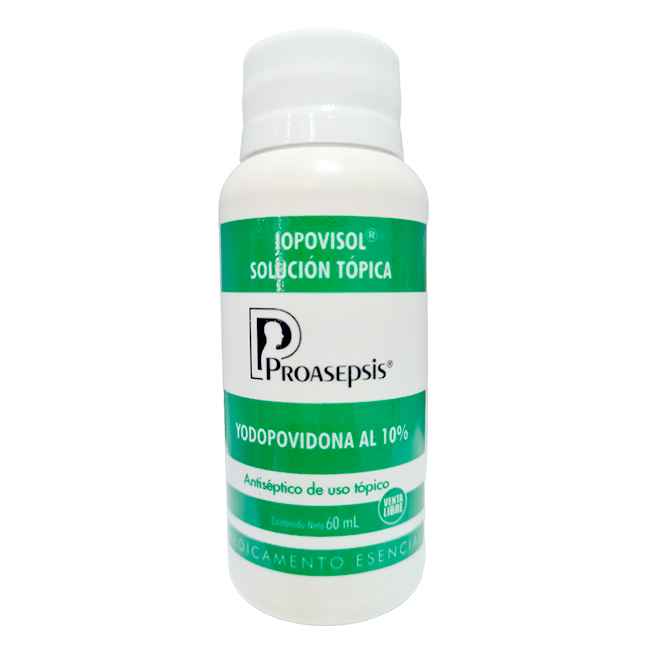 Iopovisol 60ml Yodopovidona Solución Tópica