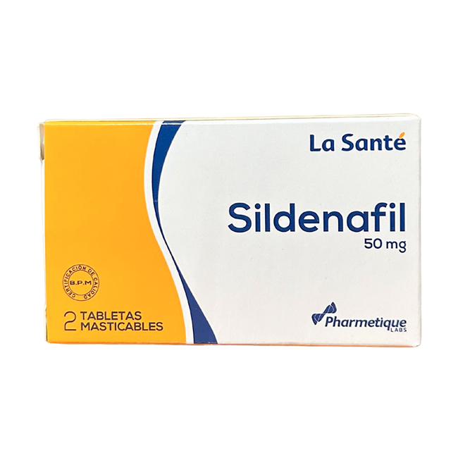 PROMOCIÓN 1+1 Sildenafil 50 mg La Santé Tratamiento Disfunción Eréctil