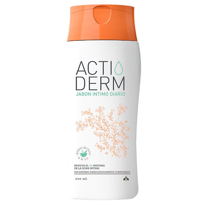 Actiderm 200mL pH3.5 Jabón Íntimo Diario