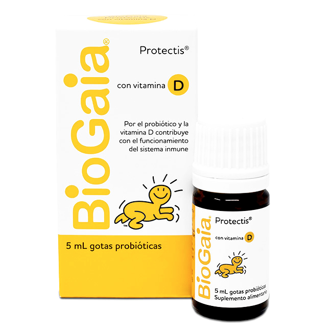 BioGaia Gotas Probióticas con Vitamina D 5ml para niños