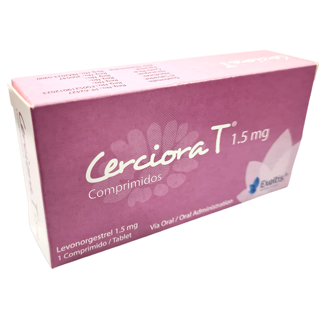 Cerciora T | Pastilla del Día Después 1.5mg
