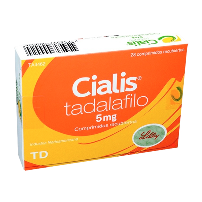 Cialis Tadalafilo 5mg Tratamiento Disfunción Eréctil