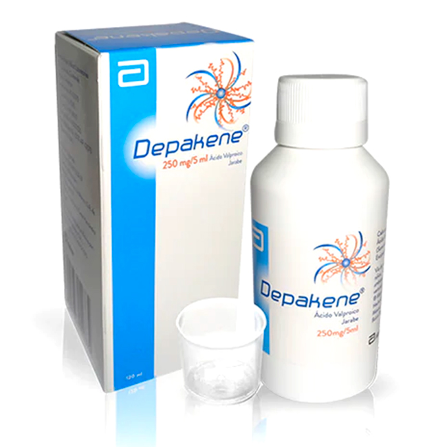 Depakene 250mg/5ml Jarabe (antiepiléptico - bipolar)
