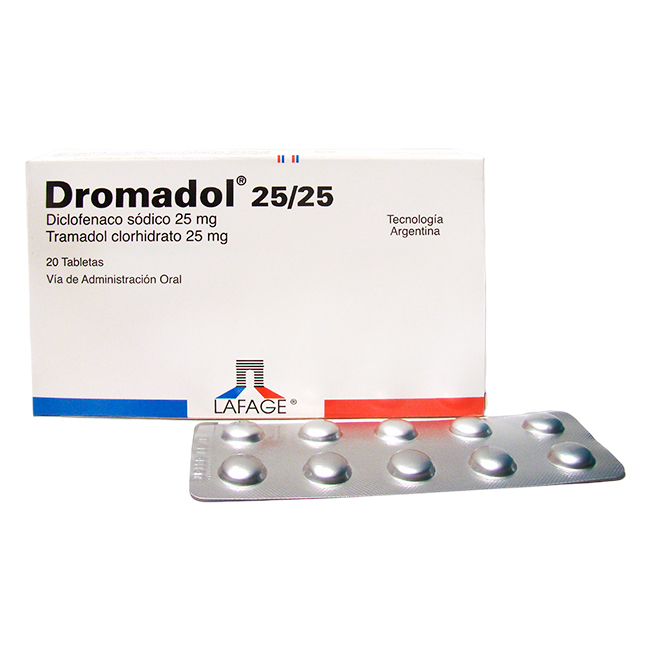 Dromadol 25 / 25 Tratamiento de Dolor Inflamatorio Agudo