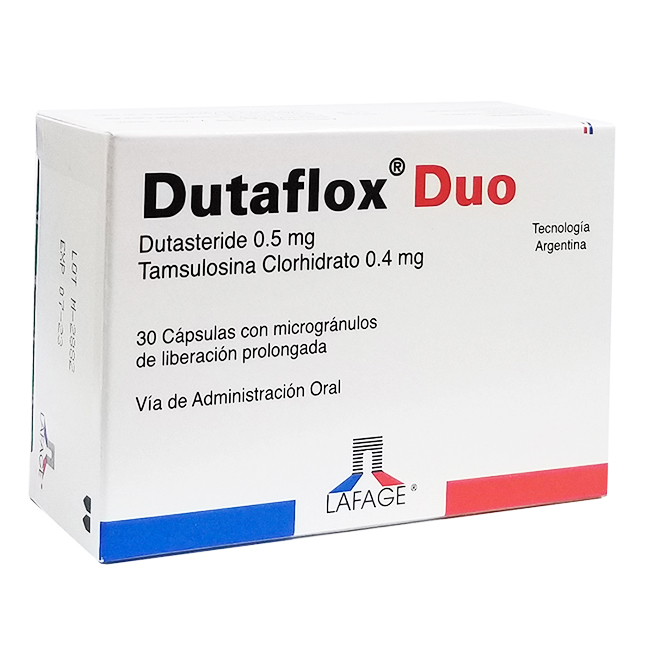 Dutaflox Duo Capsulas Hiperplasia Benigna de Próstata