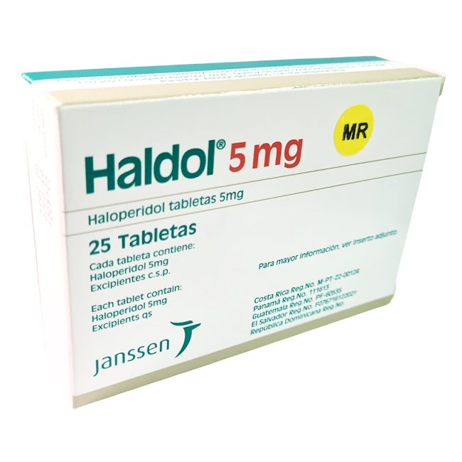 Haldol 5mg Haloperidol Trastornos Mentales y Emocionales