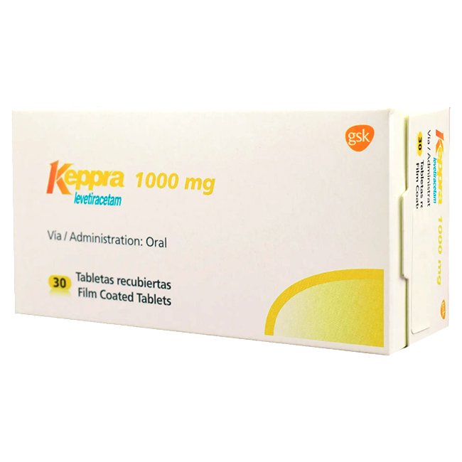 Keppra Levetiracetam 1000mg Antiepiléptico Tabletas