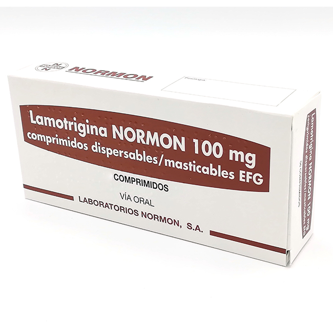 Lamotrigina Normon 100mg (Tratamiento Epilepsia)