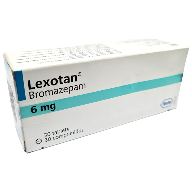 Lexotan 6 mg bromazepam Tratamiento Ansiedad y Estrés