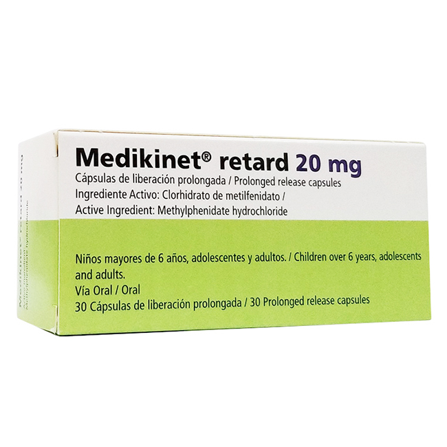 Medikinet Retard 20mg: Gestión Específica del TDAH