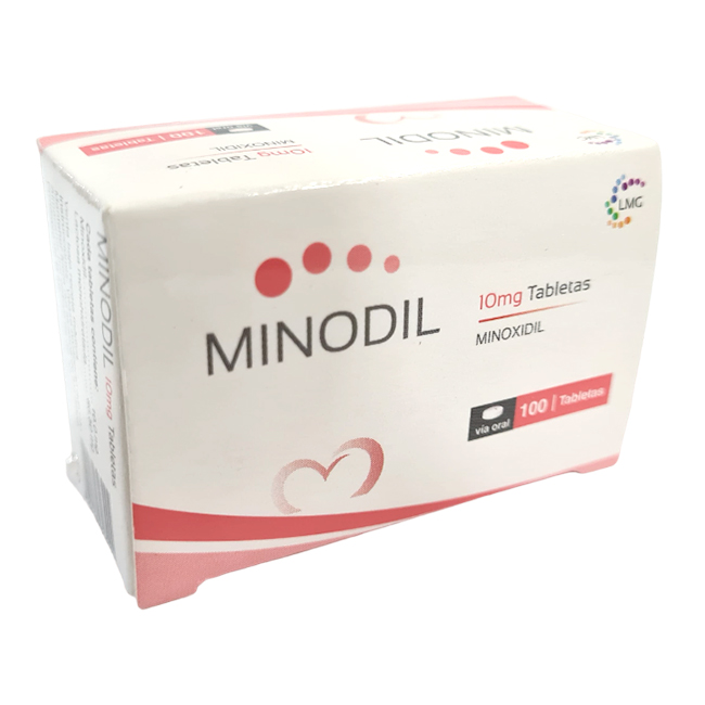 Minodil Tabletas 10mg Minoxidil (Caída del Cabello)