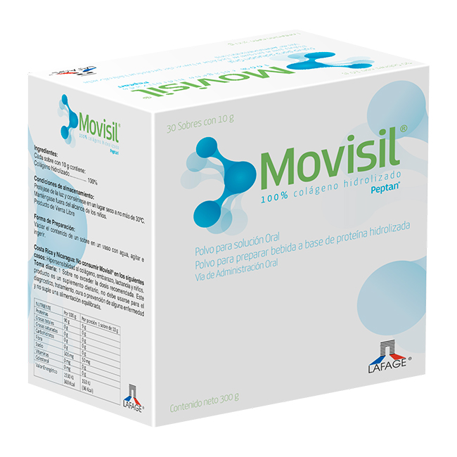 Movisil 100% Colágeno Hidrolizado Sobre 10g