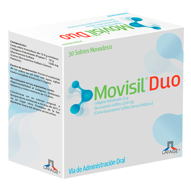 Movisil Duo Colágeno Hidrolizado Sobre 12.9mg