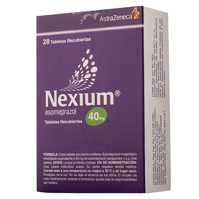 Nexium 40mg Esomeprazol (Protector Gástrico)
