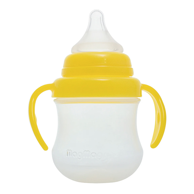 Taza con Chupete Peristatic Plus Pigeon Mag Mag - Paso 1 - 200 ml - 3+ meses